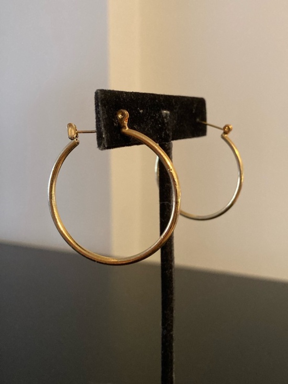 Classic Gold Hoop Earrings - Elegant Everyday Hoops